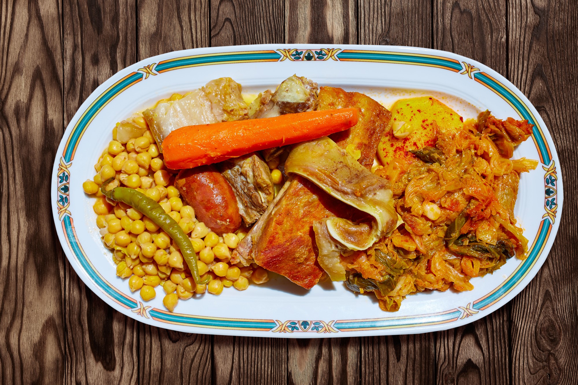 Cocido Maragato recipe of Biezo Leon in Spain pilgrims delice in Saint James Way